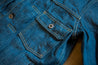 【ONI DENIM】02516P OFBD 13.7 oz Old Faded Blue Denim 硫化古藍色赤耳布邊二代牛仔外套