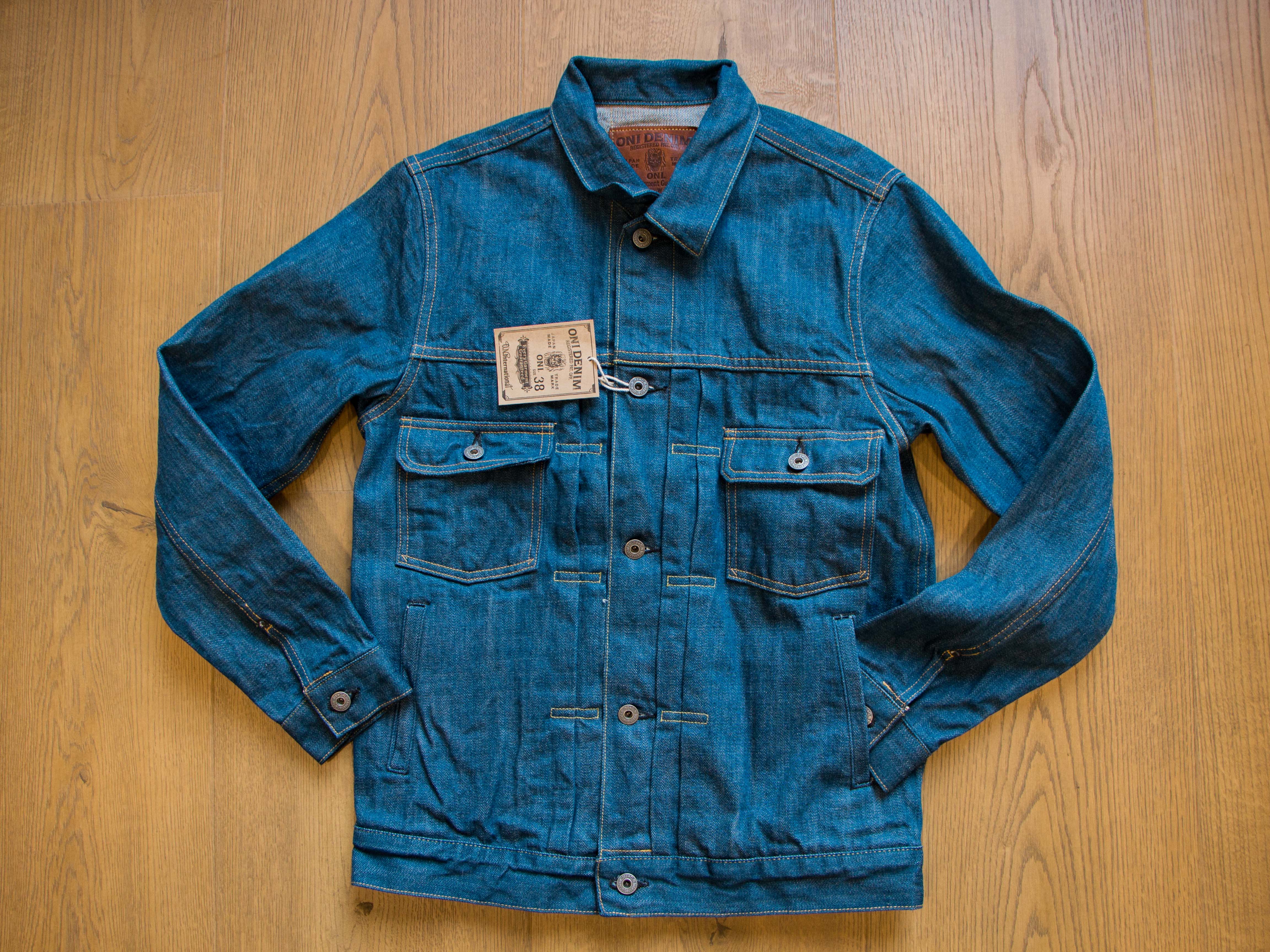 ONI DENIM】02516P OFBD 13.7 oz Old Faded Blue Denim Type II