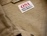 【ONI DENIM】03501-SVC-KHB Selvedge Twill Coverall Jacket Light Beige