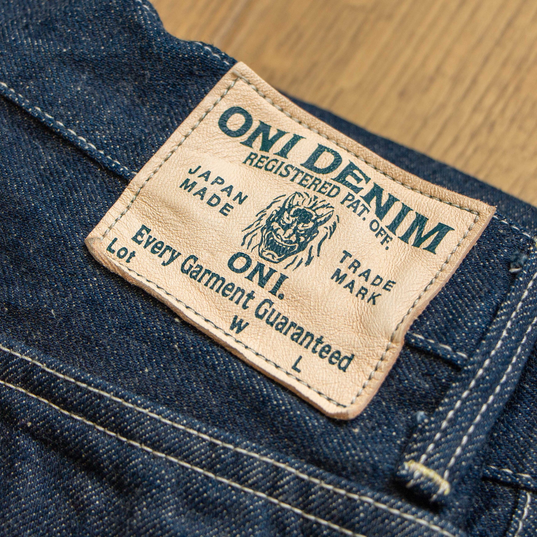 ONI DENIM】200-Ishikawadai 15oz Denim Wide Straight Jeans – Blue