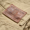 【ONI DENIM】266SVC-KHB Khaki Beige Selvedge Chino 淺卡其布邊斜紋寬鬆直筒牛仔褲