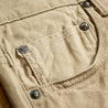 【ONI DENIM】266SVC-KHB Khaki Beige Selvedge Chino 淺卡其布邊斜紋寬鬆直筒牛仔褲