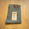 ONI Denim 266SVC GOL Gray Olive Selvedge Chino Relax Straight Jeans 