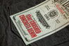 ONI DENIM 622-CCD-BKBK Crushed Concrete Denim Black x Black Kabuki Selvedge 15oz Relax Tapered Jeans