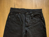 【ONI DENIM】622-CCD-BKBK Crushed Concrete Denim Black x Black Kabuki Selvedge 15oz Relax Tapered Jeans