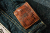 ONI DENIM 622-CCD-GOLV Olive Weft Crushed Concrete Denim Relaxed Tapered Jeans