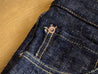 【ONI DENIM】902-Kasuri 17oz Kasuri Denim High Relax Tapered Jeans