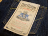 【ONI DENIM】860-KIRAKU Natural Indigo Peg Top Wide Relax Tapered Jeans