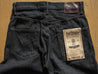 【ONI DENIM】246-BKOL Black x Olive 12.5oz Neat Straight Jeans