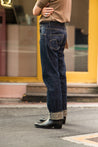 【ONI DENIM】266-13.7NEP 13.7oz 鬼之棉節寬鬆直筒牛仔褲