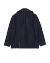【Fortela】Peacoat Jacket Double-Breasted Wool Navy Blue