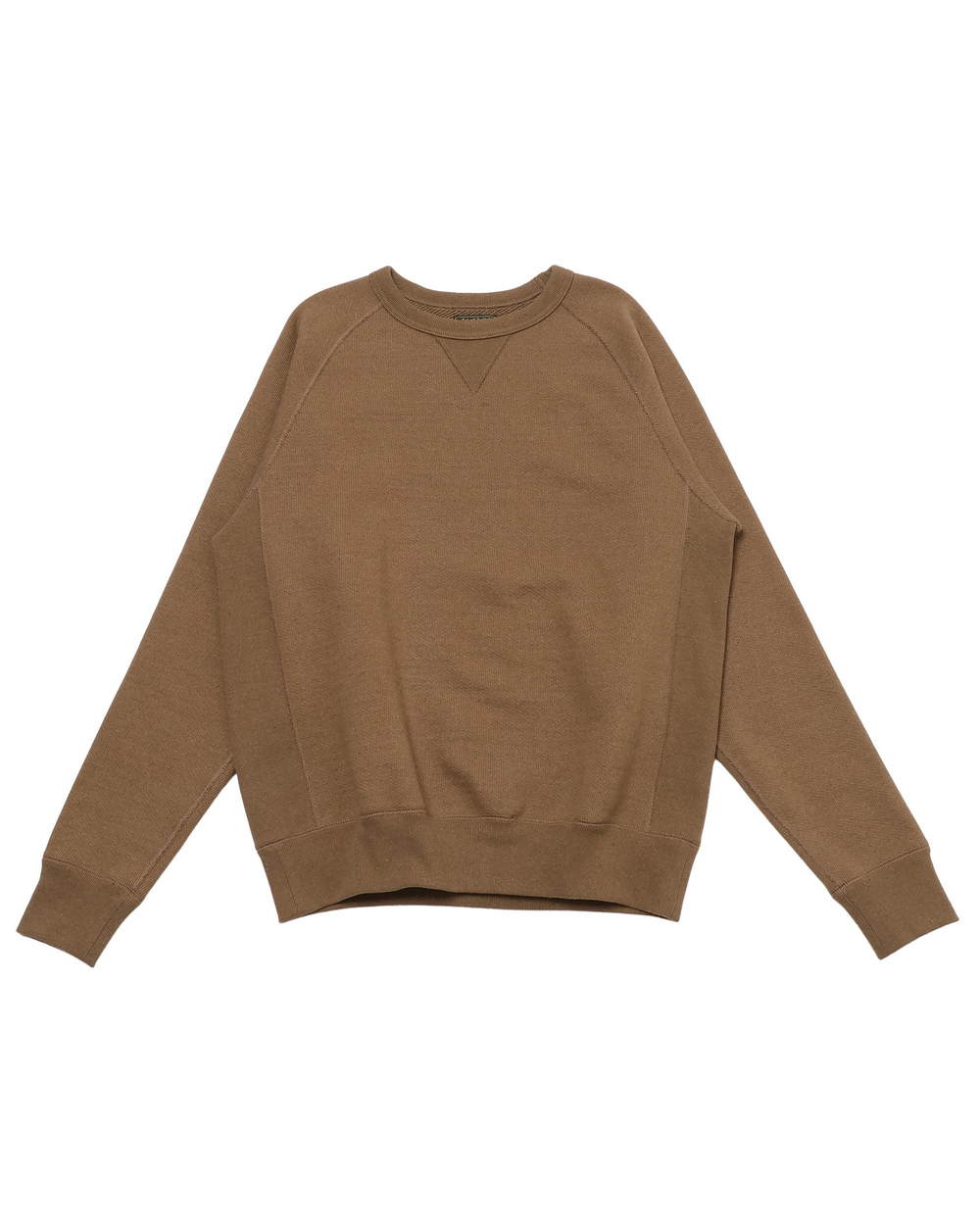 Wonder Looper Pullover Crewneck Iron Mordant Foxfibre® Double Heavyweight French Terry