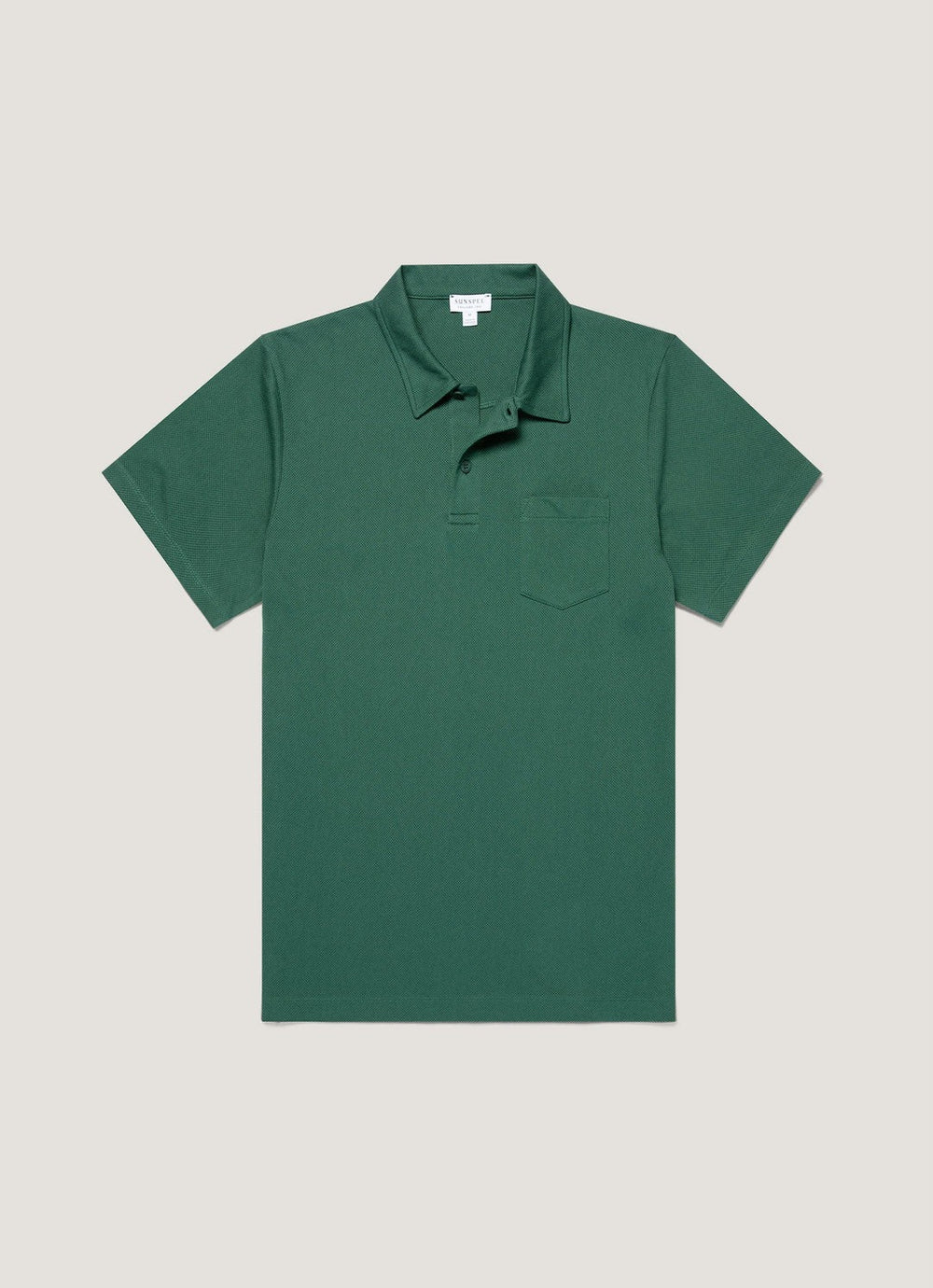 Sunspel Riviera Polo Shirt Forest 26