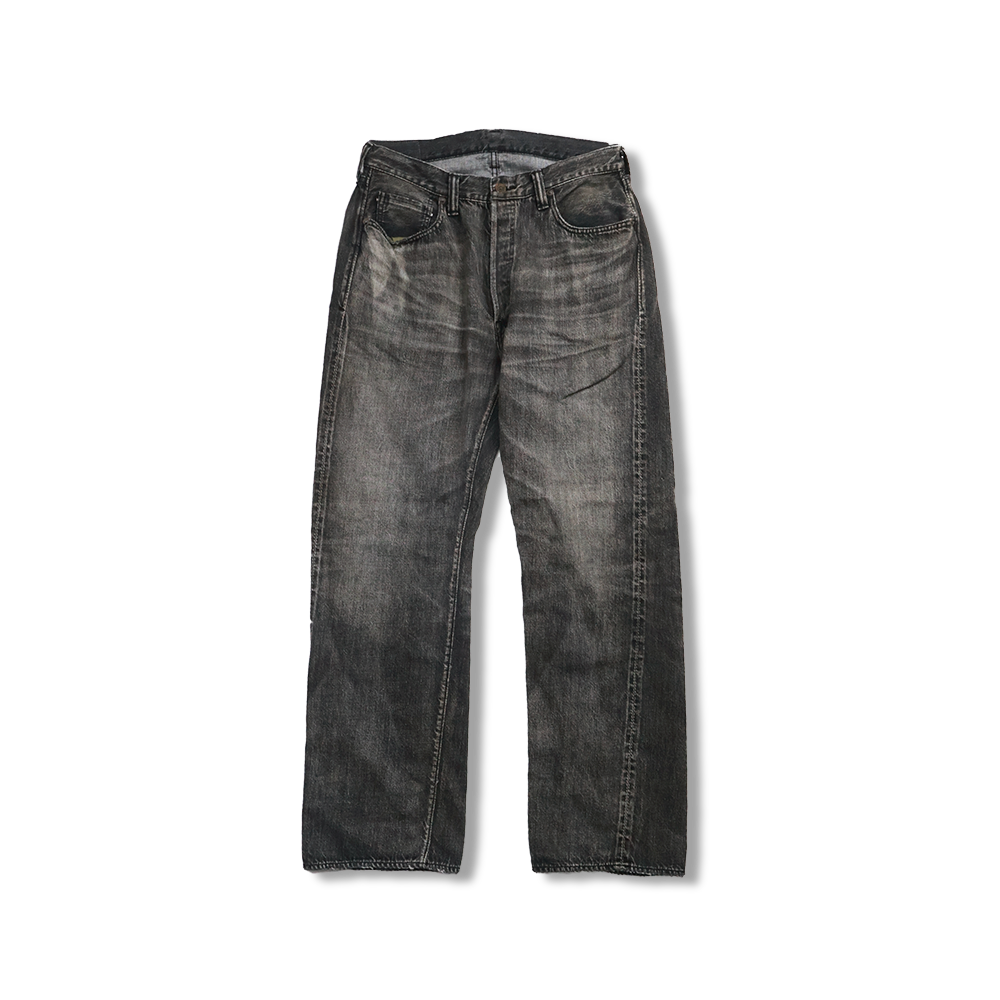 Fullcount S0105BKSSHW WWII Model HW Master Of Reality Black 11.5oz Selvedge