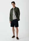【Sunspel】SS Crew Neck T-Shirt Mid Grey 米灰色頂級匹馬棉經典短袖Tee