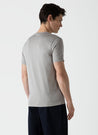 【Sunspel】SS Crew Neck T-Shirt Mid Grey 米灰色頂級匹馬棉經典短袖Tee