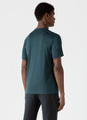 【Sunspel】SS Crew Neck T-Shirt Peacock 孔雀綠頂級匹馬棉經典短袖Tee