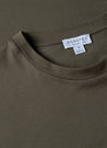 【Sunspel】Riviera T-Shirt Khaki 橄欖綠頂級匹馬棉蔚藍海岸短袖素Tee
