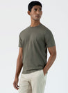 【Sunspel】Riviera T-Shirt Khaki 橄欖綠頂級匹馬棉蔚藍海岸短袖素Tee