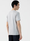 【Sunspel】Riviera T-Shirt Smoke 霧白色頂級匹馬棉蔚藍海岸短袖素Tee