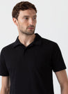 【Sunspel】Riviera Polo Shirt Black 黑色頂級匹馬棉蔚藍海岸Polo衫