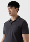 【Sunspel】Riviera Polo Shirt Charcoal 鐵灰色頂級匹馬棉蔚藍海岸Polo衫