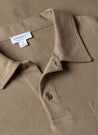 【Sunspel】Riviera Polo Shirt Dark Stone 砂石色頂級匹馬棉蔚藍海岸Polo衫