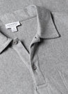 【Sunspel】Riviera Polo Shirt Grey Melange 灰色頂級匹馬棉蔚藍海岸Polo衫