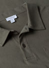 【Sunspel】Riviera Polo Shirt Khaki 卡其綠頂級匹馬棉蔚藍海岸Polo衫
