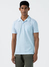 【Sunspel】Riviera Polo Shirt Light Blue 淺水藍頂級匹馬棉蔚藍海岸Polo衫