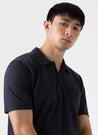 【Sunspel】Riviera Polo Shirt Navy 海藍色頂級匹馬棉蔚藍海岸Polo衫