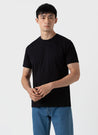 【Sunspel】Riviera T-Shirt Black 黑色頂級匹馬棉蔚藍海岸短袖素Tee