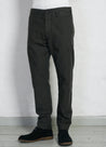 【Hansen Garments】SVENNING SLIM FIT TROUSERS GREY 鼴鼠皮 特殊立體剪裁 修身長褲