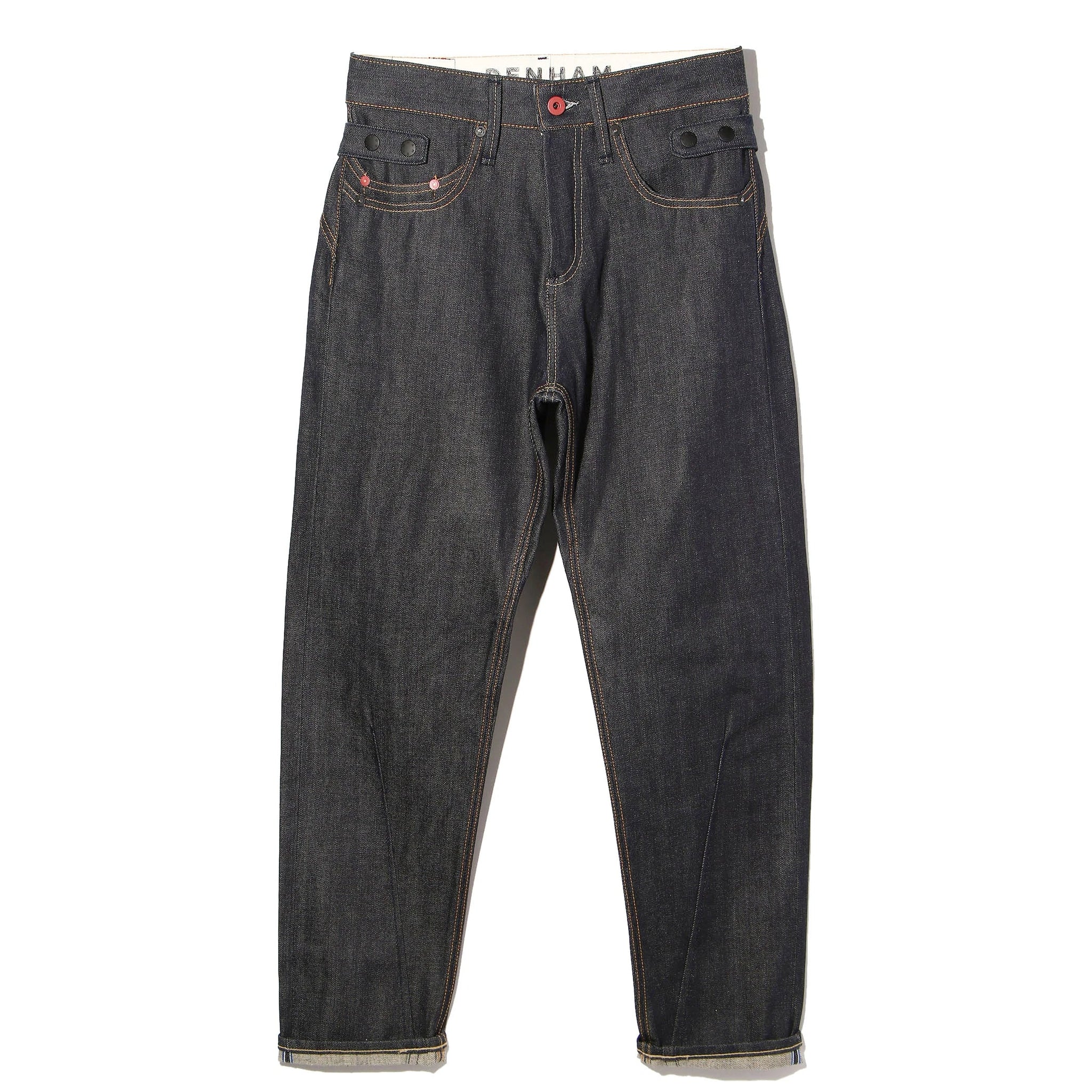 DENHAM】Sasuke Blade MIJODA 3D Jeans – Blue Beach Denim
