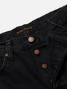 【Nudie Jeans】Seth Shorts Black Stone／有機棉 黑岩水洗 牛仔短褲