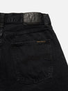 【Nudie Jeans】Seth Shorts Black Stone／有機棉 黑岩水洗 牛仔短褲