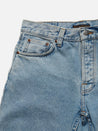 【Nudie Jeans】Seth Shorts Sunny Blue／有機棉 天空藍水洗 牛仔短褲