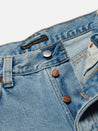 【Nudie Jeans】Seth Shorts Sunny Blue／有機棉 天空藍水洗 牛仔短褲