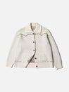 【Nudie Jeans】 Sharon Western Knit Cardigan Chalk White