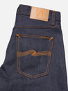 【Nudie Jeans】Solid Ollie Dry Japan Selvage 旗艦日本原色布邊修身中小直筒牛仔褲