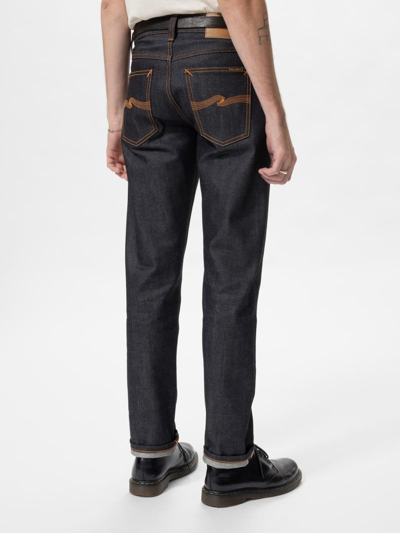 Nudie Jeans】Solid Ollie Dry Japan Selvage – Blue Beach Denim