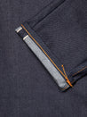 【Nudie Jeans】Solid Ollie Dry Japan Selvage 旗艦日本原色布邊修身中小直筒牛仔褲