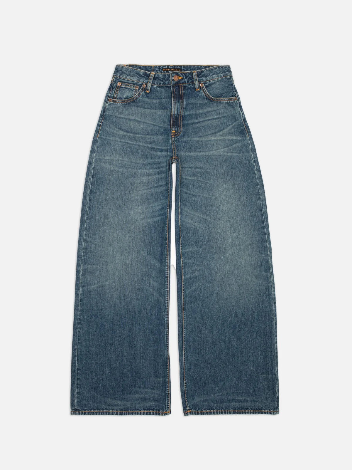 【濃紺】NUDIE JEANS セルビッジデニムジャケット オレンジ耳 Sサイズ Nudie Jeans】Sonic Sue Orange Painter – Blue Beach Denim