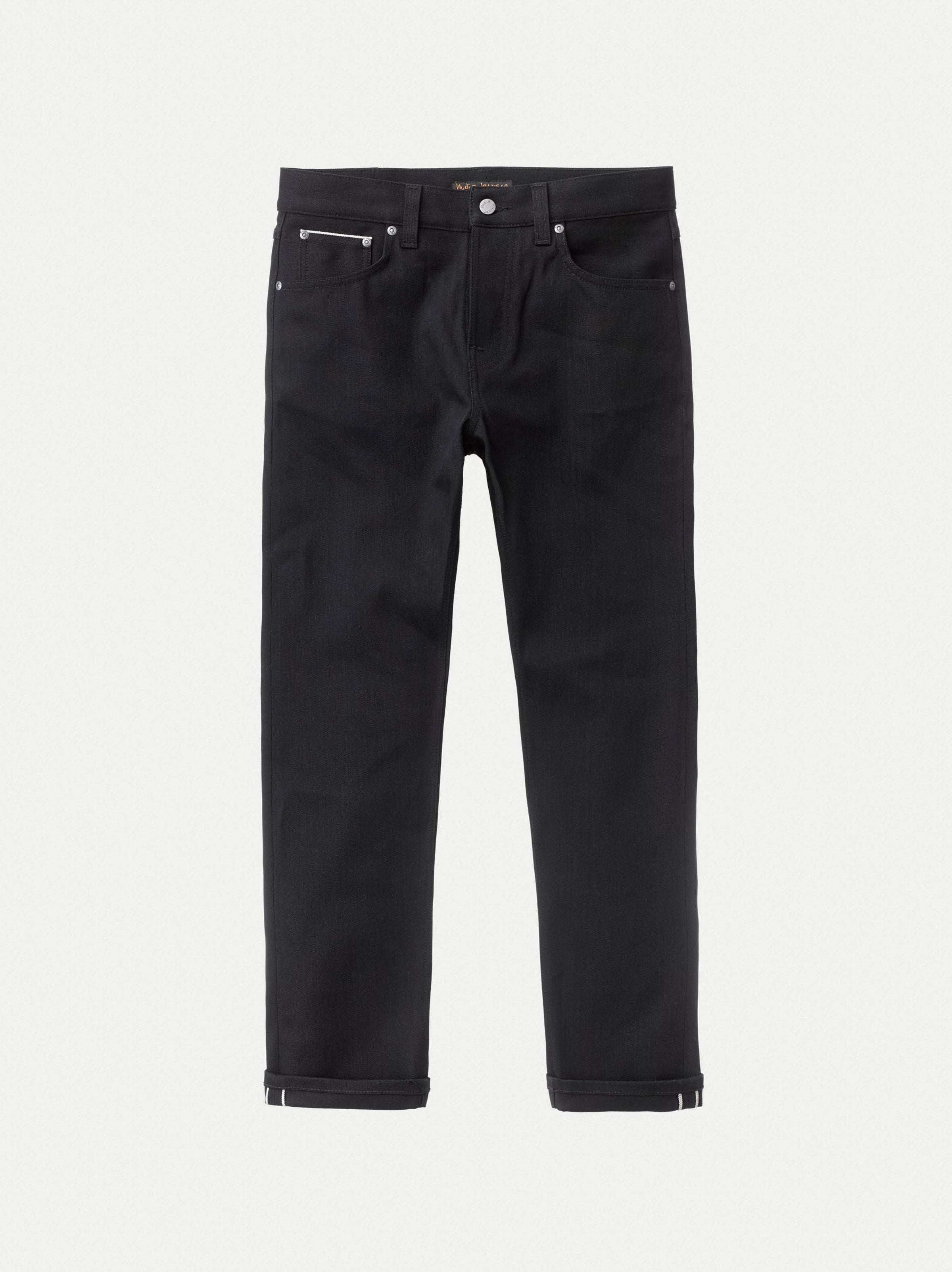 Nudie Jeans】Steady Eddie II Dry Black Selvage – Blue Beach Denim