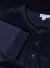 【Sunspel】Henley T-Shirt Navy 海藍色頂級匹馬棉蔚藍海岸短袖亨利領