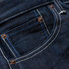 【TANUKI】TNK101TB “Yurai” Cobalt Natural Indigo 16.5oz Selvedge 天然鈷藍高腰中直筒牛仔褲