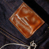 【TANUKI】TNK103KH Kakishibu 15oz Selvedge Loose Straight 柿染高腰寬鬆直筒牛仔褲