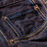 【TANUKI】TNK103KH Kakishibu 15oz Selvedge Loose Straight 柿染高腰寬鬆直筒牛仔褲