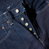 【TANUKI】TNK202TB “Yurai” Cobalt Natural Indigo 16.5oz Selvedge 天然鈷藍高腰修身錐形牛仔褲