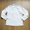 Indigofera Terrence Cotton & Linen Pullover Shirt Cocatoo pocket back